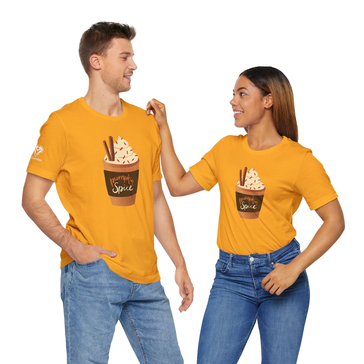 Pumpkin Spice Latte Image Extra Soft Unisex Jersey Short Sleeve Tee