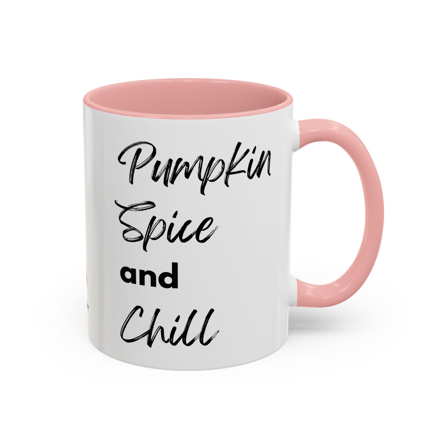 Pumpkin Spice And Chill Accent Coffee Mug, 11oz