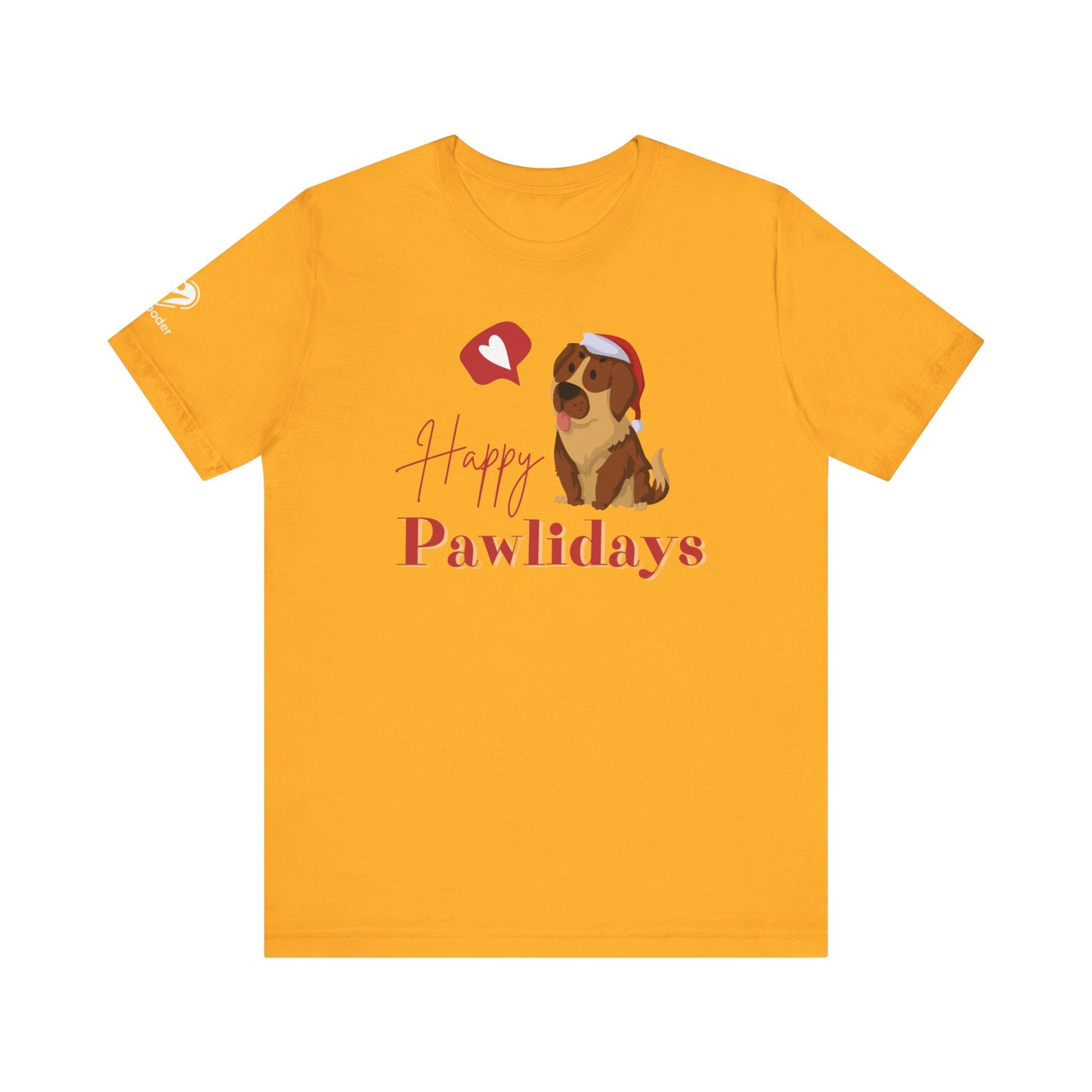 Happy Pawlidays Extra Soft Unisex Jersey Short Sleeve Tee