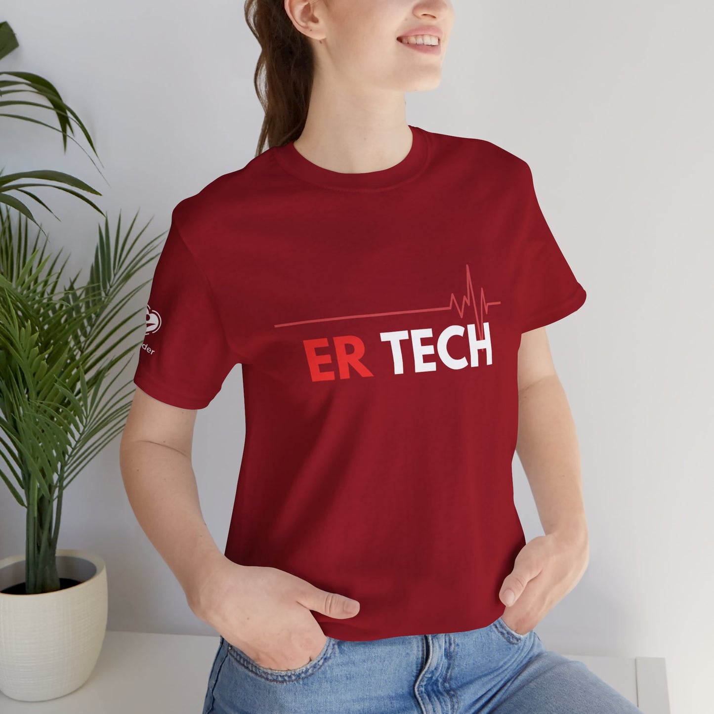 ER Tech EKG Extra Soft Unisex Jersey Short Sleeve Tee