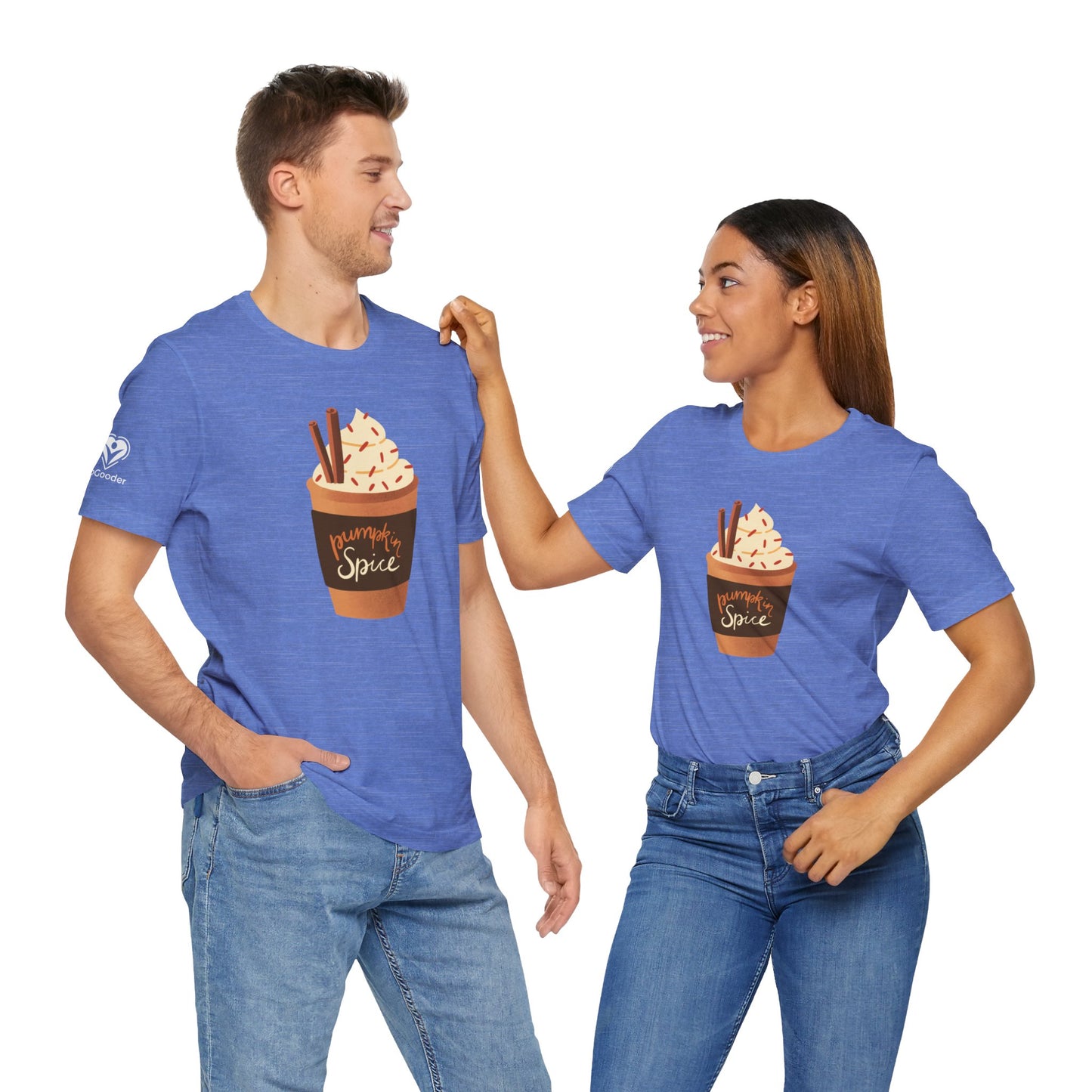 Pumpkin Spice Latte Image Extra Soft Unisex Jersey Short Sleeve Tee