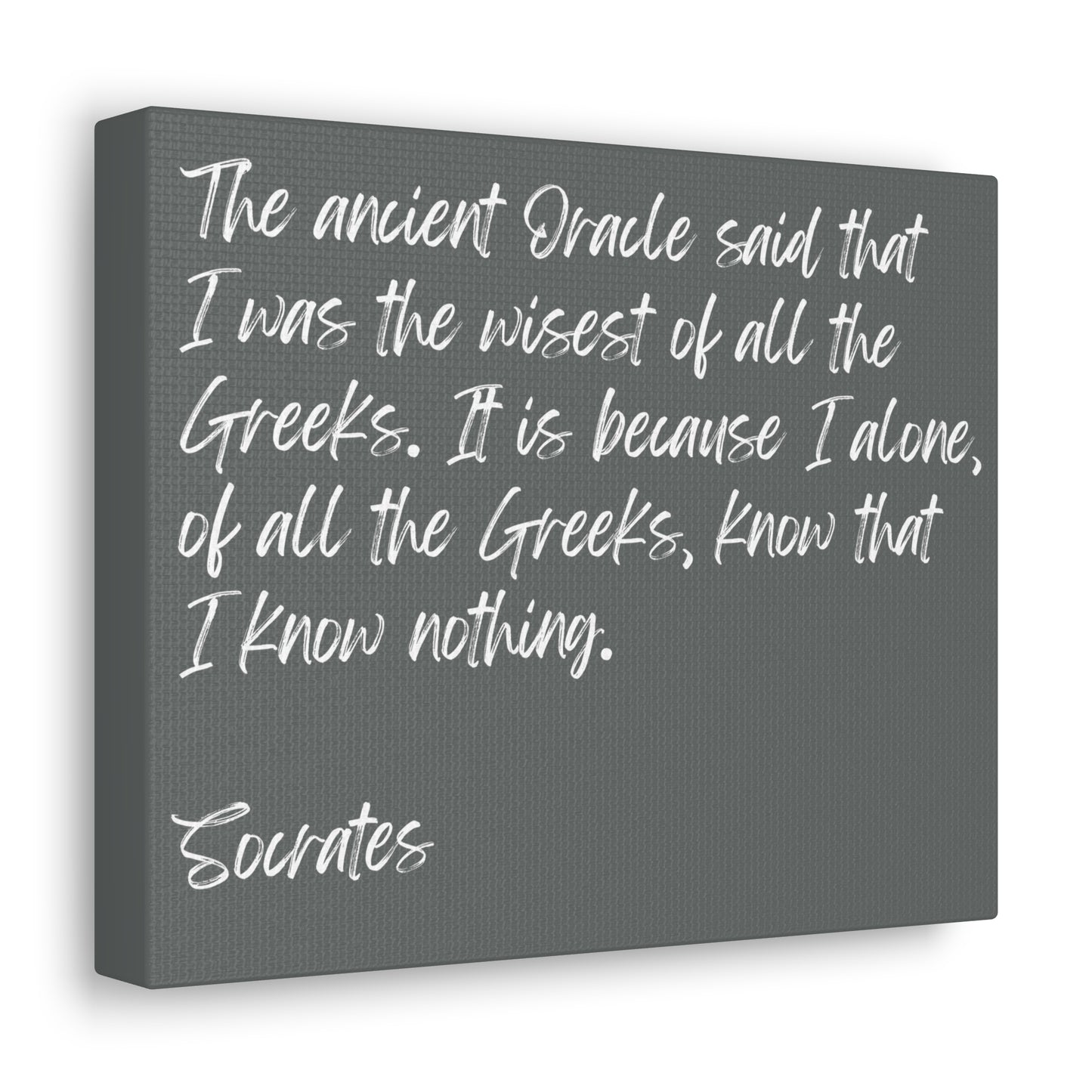 Socrates Oracle Quote