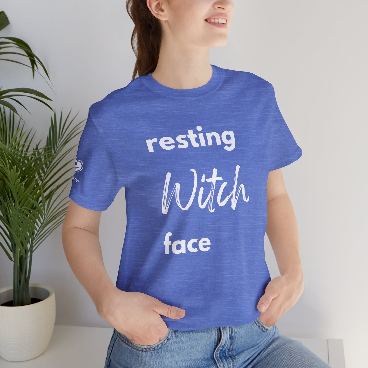 Resting Witch Face Extra Soft Unisex Jersey Short Sleeve Tee