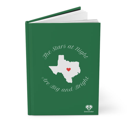 Heart of Texas Hardcover Journal Matte - Dark Green