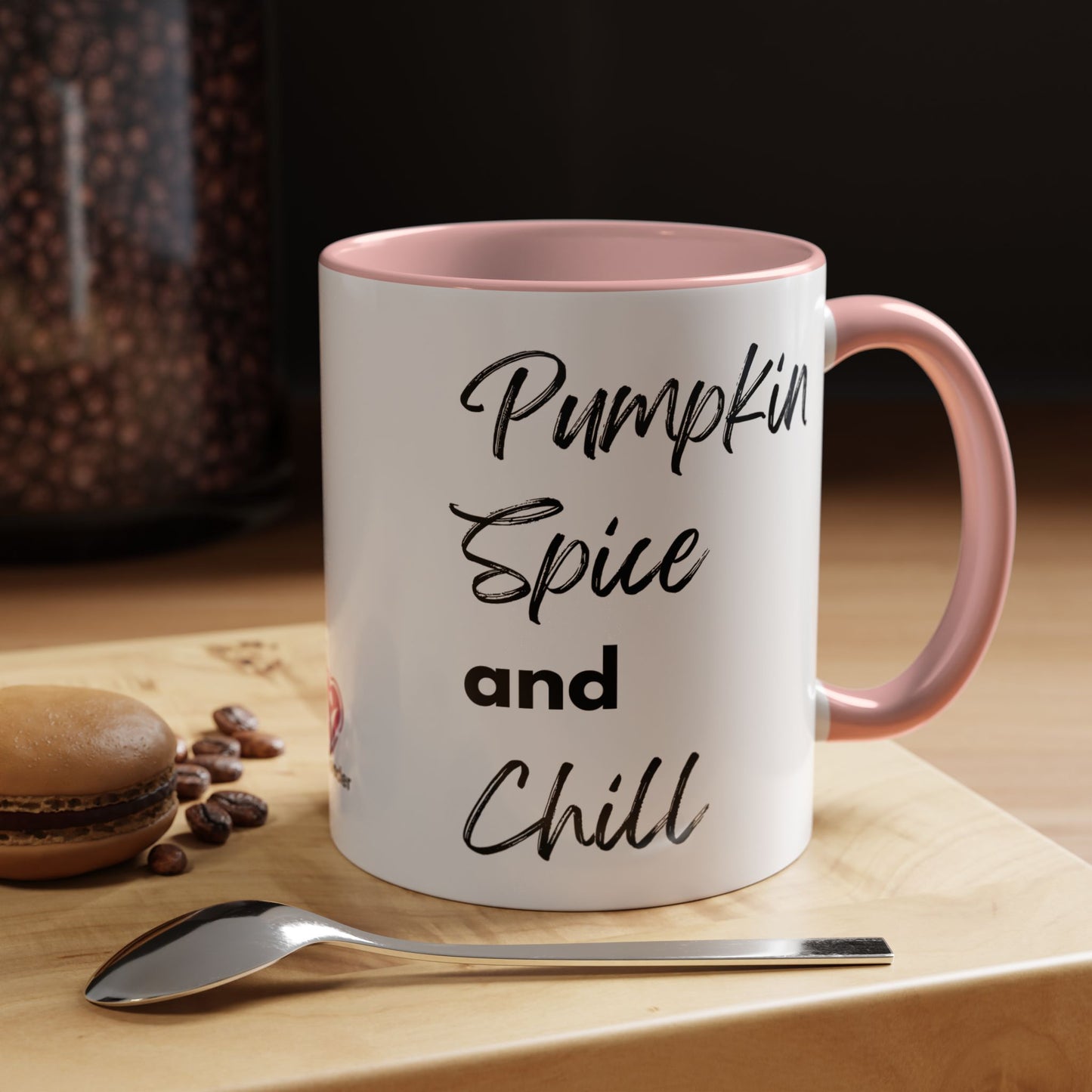 Pumpkin Spice And Chill Accent Coffee Mug, 11oz