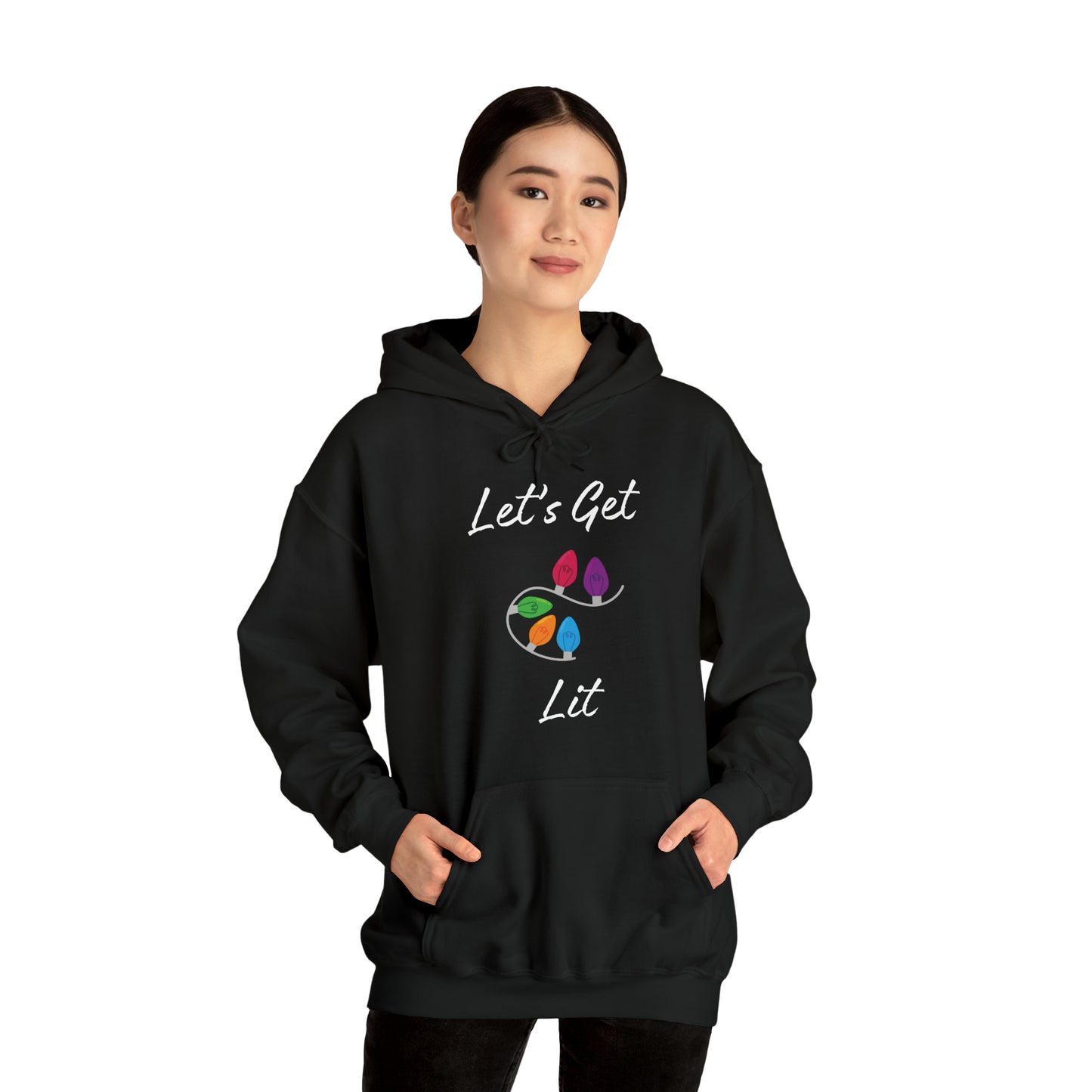 Let's Get Lit Unisex Heavy Blend™ Hooded Sweatshirt